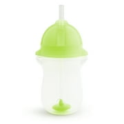 Munchkin® Any Angle™ Weighted Toddler Straw Cup with Click Lock™ Lid, 10 oz, Blue/Green, Unisex, 2 Pack