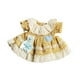 thumbnail image 5 of Trajes de vestir para muñecas de peluche, accesorios de fotografía educativos de moda hechos a mano, viste tus propias muñecas para muñecas de 12 cm Cuadrícula amarilla, 5 of 10