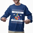 thumbnail image 2 of Christmas Sweatshirt, Deck the Halls with Bowling Balls Funny Christmas Sweatshirt, Unique Holiday Bowling Lover Sweatshirt, Holiday Gift for Women & Men, 2 of 5