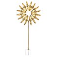thumbnail image 1 of TheFound Flower Shaped Metal Wind Chime Ground Insert DIY Garden Windmill, 1 of 8