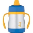 thumbnail image 2 of Thermos Foogo Vacuum Insulated Soft Spout Sippy Cup - 7oz - Blue, 2 of 2