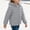 Gray, variant on Mooqilaa Girls Puffer Jackets Size 10 , Warm Quilted Full Zip Lightweight Winter Outerwear with Hood Pink