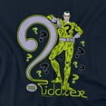 thumbnail image 2 of DC The Riddler Women's T Shirt, Navy, Medium, 2 of 6