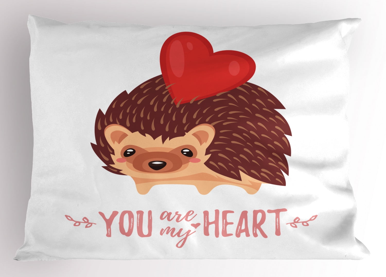 Hedgehog Pillow Sham Baby Hedgehog 
