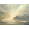 thumbnail image 2 of Finch, Sheila 32x25 White Modern Wood Framed Museum Art Print Titled - Sunrise on the Bay, 2 of 4