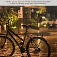thumbnail image 2 of TEHAUX Folding Bike Cargo Rack Black Iron 1Pcs For Cyclists Outdoors, 2 of 7