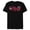 Black, variant on Disney Mickey & Minnie Valentine's Day 2026 Script Logo Trip Standard T-Shirt- Short Sleeve Blended T-Shirt for Adults - Customized-Ocean Blue