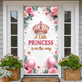 thumbnail image 5 of Floral Design Princess Baby Shower Banner for Newborn Celebration Baby Announcement Party Decoration, 5 of 7