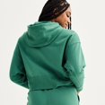 thumbnail image 2 of Women's FLX Embrace Cropped Hoodie Color: Mineral Black Size: MEDIUM, 2 of 4