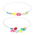 thumbnail image 4 of Gargantilla Collar Flor dulce Collar geométrico Cadena Collares Día de Joyería de cumpleaños Tipo de flor, 4 of 9