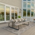 thumbnail image 5 of Lifetime 8-Foot Classic Folding Polyethylene Picnic Table, Almond, 80123, 5 of 19