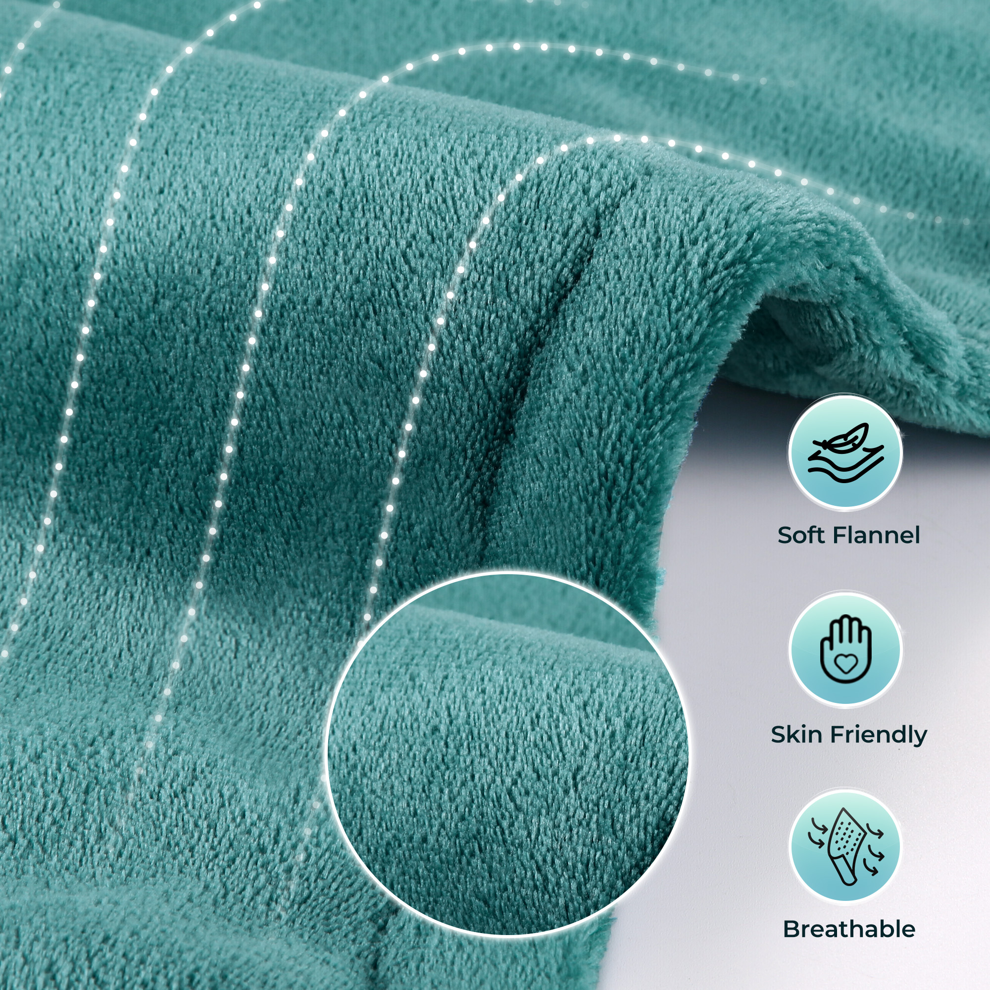 MaxKare Extra Large Heating Pad, 24" x 40" Full-Body photo 3