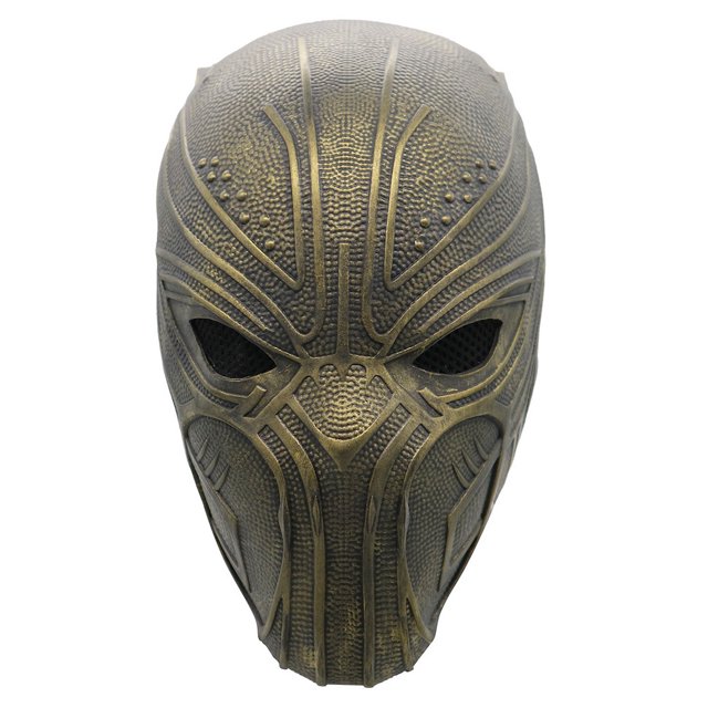 Máscara de látex con forma de pantera para Halloween, carnaval, fiesta