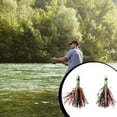 thumbnail image 3 of Yuarrent Anzuelo de cebo agua de mar realista Vivivd alambre reutilizable biónico deportes práctico señuelo de pesca pulpo calamar línea Pescar cabeza de plata 15g Yuarrent OD029645-06B, 3 of 6