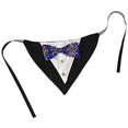 thumbnail image 2 of GHSDFBB Bandana pour Chien Bavoirs Triangles Foulards Col Réversible Réglable Costume Nœud Papillon Bandanas Nouveauté Chiens Cache-Cœur Mode Robe de Mariage pour Chiot et Chat (Bleu), 2 of 6