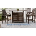thumbnail image 5 of Outdoor Nirie Collection Area Rug Blue - 6'x9', 5 of 5