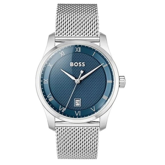 Hugo Boss Principle Blue Dial Quartz Men's Watch 1514115