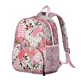 thumbnail image 2 of Pioneer Flower Backpack Backpack for School,Cute School Bag,Schoolbag with Adjustable Shoulder Straps & Padded Back,13.8"x11.4"x6", 2 of 6