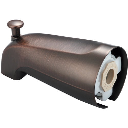 Olympia Faucets Op-640018 4-3/4" Integrated Diverter Tub Spout - Nickel