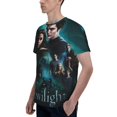 thumbnail image 2 of Unisex Twilight 3d Graphic Print Shirts For Mens Womens Casual Short Sleeve Tee Shirts Top, 2 of 7