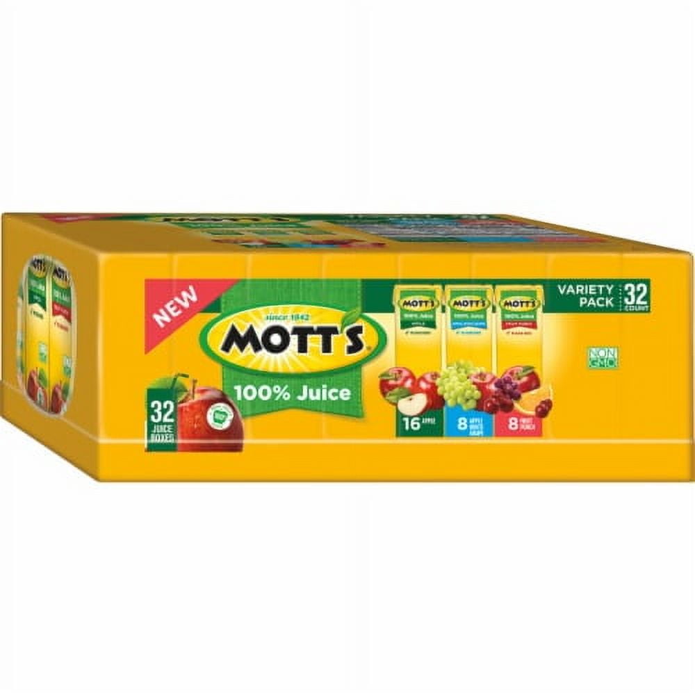 Mott’s Apple Juice Variety Pack - 6.75 oz - 32 ct