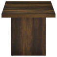 thumbnail image 4 of Coaster Devar 3-piece Square Engineered Wood Coffee Table Set in Dark Pine, 4 of 15