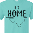 thumbnail image 4 of Inktastic Its Home- State of Texas Outline Distressed Text T-Shirt, 4 of 5