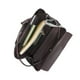 thumbnail image 4 of Balery Fluid Black White Paint Swirls Mochila de Cuero para Mujeres, Gran Capacidad, Bolsa de Viaje Multifuncional, Mochila de Cuero y Bolsa de Hombro para Mujeres, 4 of 4