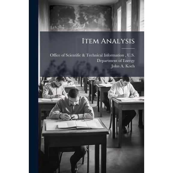 Item Analysis, (Paperback)