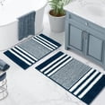 thumbnail image 1 of Juego de alfombras de baño Tindbea de 2 piezas, extra suaves y absorbentes, 1 of 6