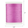 thumbnail image 6 of (3 pack) Hello Hobby Deep Orchid Purple 100% Polyester All Purpose Thread, 300 Yards, 6 of 6