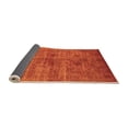 thumbnail image 2 of Ahgly Company Indoor Square Oriental Orange Industrial Area Rugs, 3' Square, 2 of 4