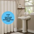 Better Homes Bathroom Shower Curtain Liner with Beige Vinyl Waterproof