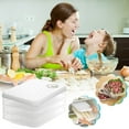 thumbnail image 3 of Upgraded Food Storage Containers Dumpling Organizer Transparent Food Storage Box For Kitchen And Fridge, 3 of 5