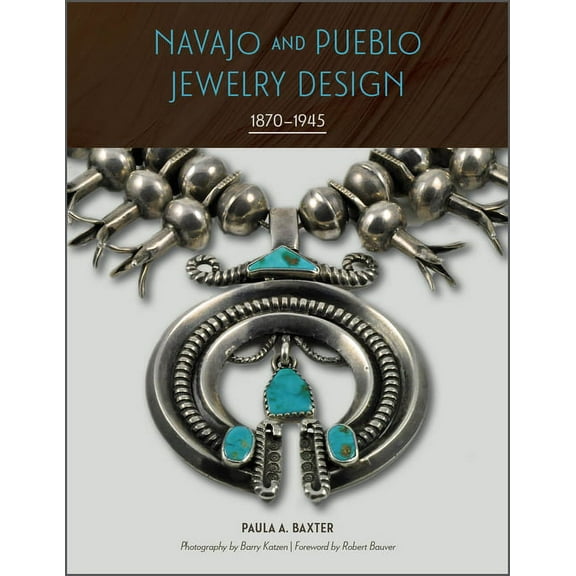 Navajo and Pueblo Jewelry Design: 1870-1945, (Hardcover)