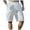 White, variant on Bcfgryg Men Spring And Summer Pant Casual All Solid Color Painting Loose Plus Size Trouser Fashion Beach Pockets Short Men's Shorts For Swimming White S