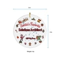 thumbnail image 4 of Santa's Favorite Solutions Architect Ceramic Ornament, Custom Christmas Ornament, Christmas 2025 Tree Decoration, Gift for Family, Friends & Coworkers, 4 of 5