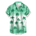 thumbnail image 2 of CaiJunJia Tops Clearance No Boundaries Mens Hawaiian Floral Shirts Button Down Tropical Holiday Beach Shirts, 2 of 4