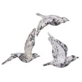 thumbnail image 1 of IMAX Z17256-3 Rustique Décoration Murale Mouette - Blanc&44; Ensemble de 3, 1 of 1