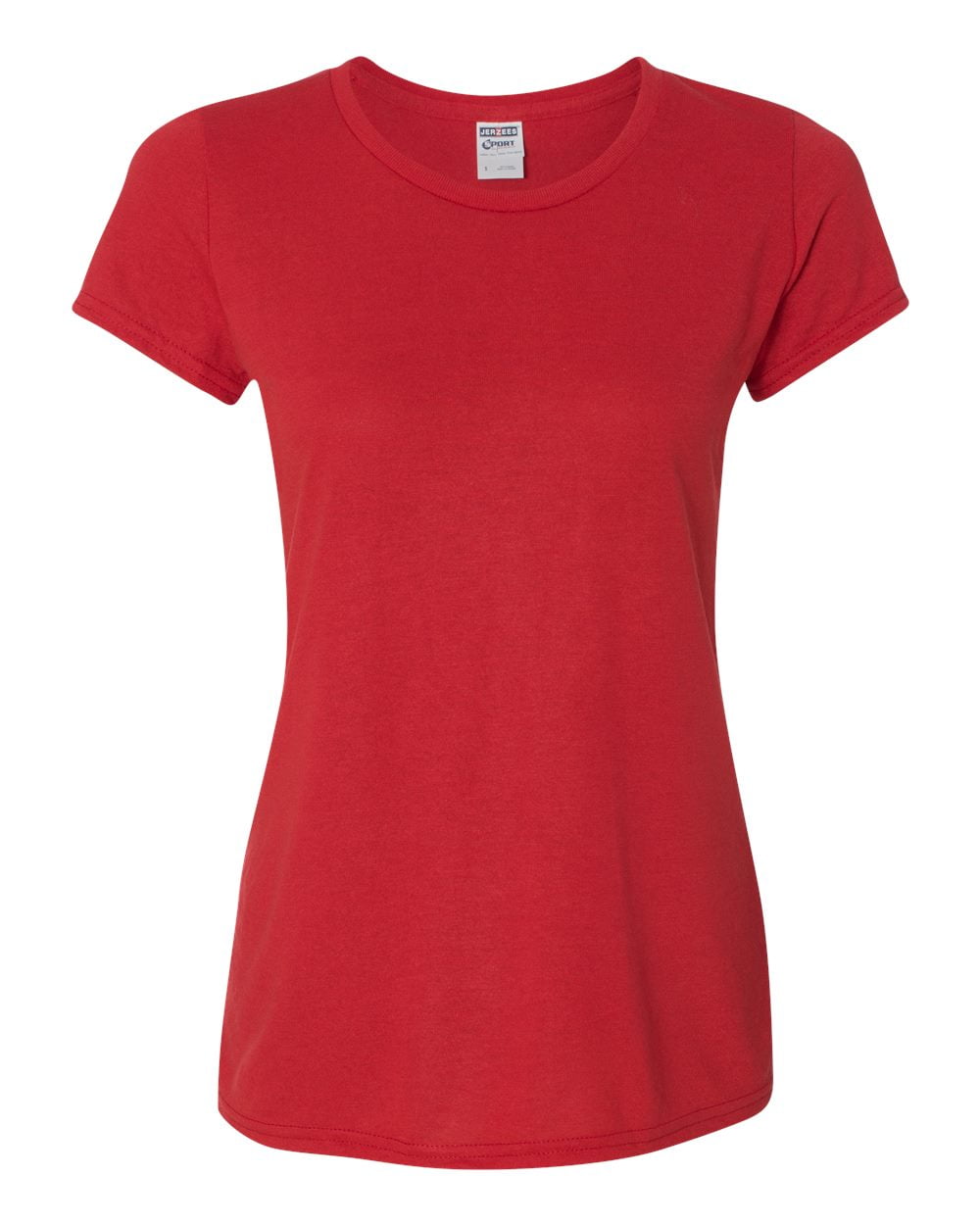 Jerzees Women's 100 Percent Polyester Short Sleeve T-Shirt 21WR ...