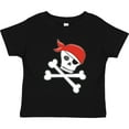 thumbnail image 3 of Inktastic Pirate Skull and Crossbones Boys or Girls Toddler T-Shirt, 3 of 5