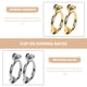 thumbnail image 3 of HEALEEP 8Ud Conversores De Aretes Clip on Para Decorar Con Accesorios De Bisutería En Colores Variedad, 3 of 8