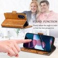 thumbnail image 4 of Case for Motorola Moto Edge X30 Cover Leather Wallet Folio Case Book Design Flip Magnetic Closure - Yellow, 4 of 5
