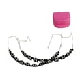 thumbnail image 3 of Decoración de dientes temporales de color con caja de almacenamiento Cuidado Fácil Alineación Práctico negro, 3 of 9
