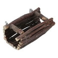 thumbnail image 1 of Hamster Wooden Tunnel, Safe Hamster Tube Chewing Toy Easy To Install   For Syrian Hamster Small Animals, 1 of 8