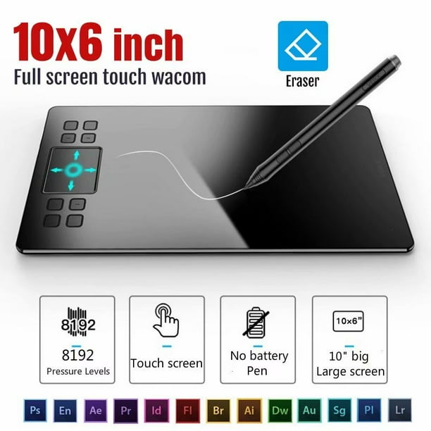 10 X 6inch Graphic Drawing Tablets Osu Digital Drawing Board With 5080lpi Digital Pen Battery Free Pen 8192 Levels Pressure Sensitivity Walmart Com Walmart Com 10 X 6inch Graphic Drawing Tablets Osu Digital Drawing Board With 5080lpi Digital Pen Battery Free Pen 8192 Levels Pressure Sensitivity Walmart Com Walmart Com