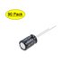 thumbnail image 1 of Uxcell 8x12.5mm 1000uF 10V 105C Capacitores electrolíticos de aluminio de alta temperatura 90 paquetes, 1 of 5