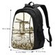 thumbnail image 5 of Easygdp Dutch Windmill Mochila para Laptop de Viaje con Puerto USB, Mochila para Laptop con Puerto de Carga USB para Mujeres y Hombres, 5 of 7