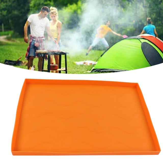 Silicone Grill Mat For BBQ Grilling , Heavy Duty, Protects From Rust, Easy To Clean