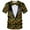 Color6, variant on QTAGTESS Tuxedo T-Shirt Peacock Print Shirt Fake Suit with Bowtie Tee